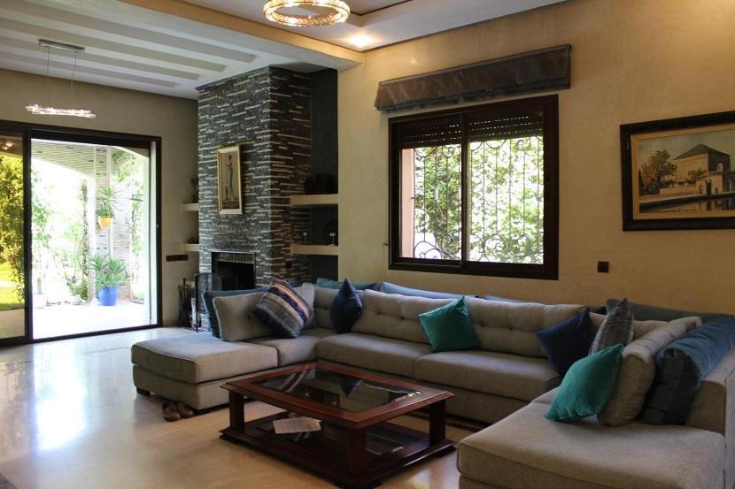 Magnifique Villa Avec Piscine Chauffee Que Pour Famille Marrakesh Exteriör bild