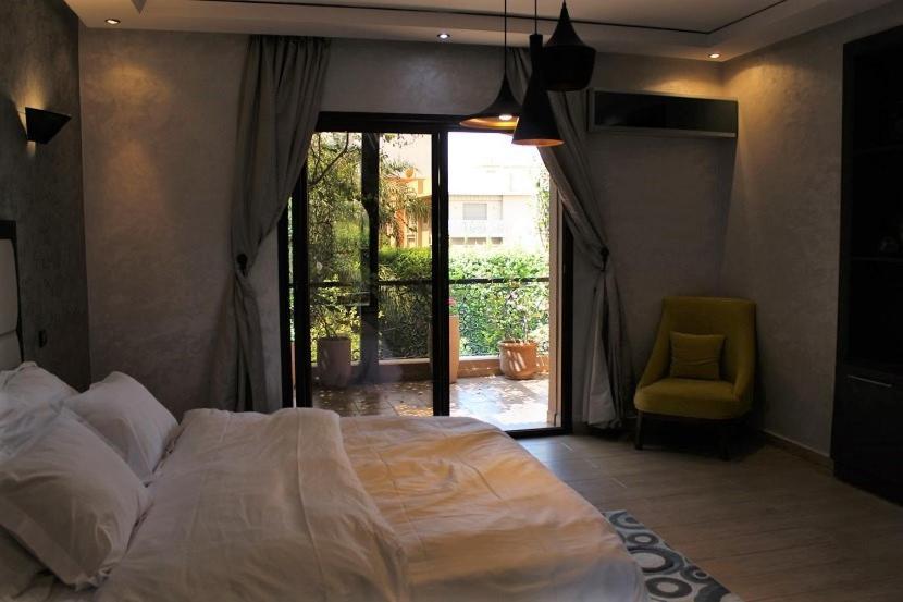 Magnifique Villa Avec Piscine Chauffee Que Pour Famille Marrakesh Exteriör bild